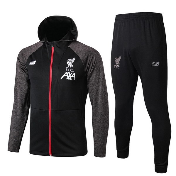 Chandal Del Liverpool 2019-2020 Negro Rojo Gris